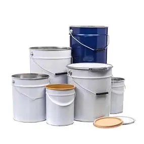 20L Metal Pail For Paints – White External Or Plain Internal